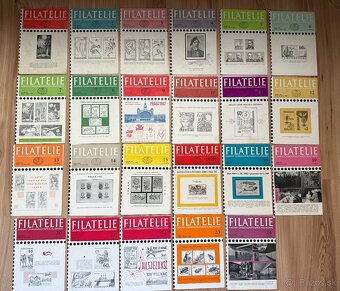 Filatelistická literatúra časopisy Filatelie r.1962-68 - 5
