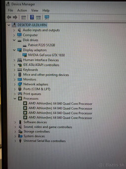 PC - AMD X4, 16GB RAM, GTX 1650, 1 TB SSD - 5