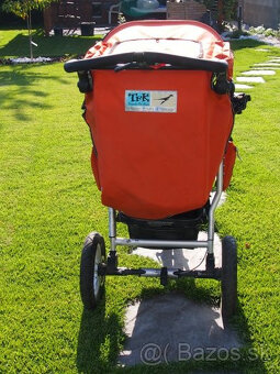 Športový oranžový kočík TFK Joggster Twist - 5