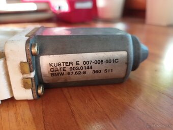Motorček ovládanie zadného okna BMW E39 - 5