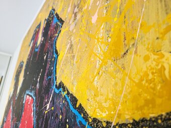 Ručne maľovaný obraz 130cm x 100cm - 5