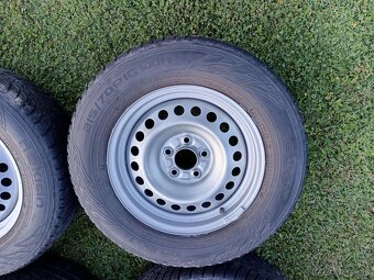 Plechové disky s pneumatikami 6.5x16 5x114.3 ET31.5 - 5
