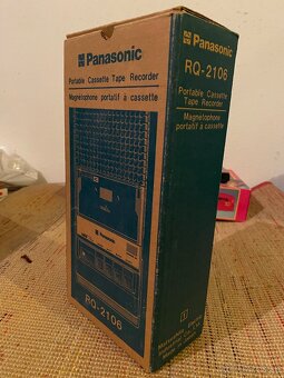 Kazetovy magnetofon Panasonic - 5