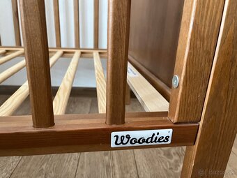 Kvalitná Detská postieľka Noble Cot 120x60 Vintage - 5