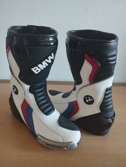 Moto Kožené Čižmy BMW Motorrad Velkost 41 - 5