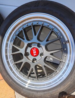 Alu ráfiky 5x112 + pneu 2500 km - 5