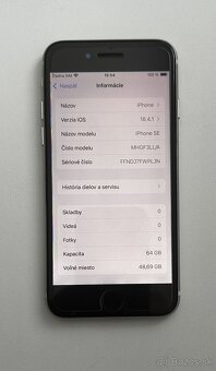 iPhone SE 2020, 64 GB, white - 5