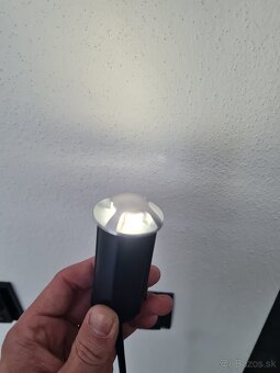 4-smerné biele LED svietidlo do podlahy 3W 230v - 5