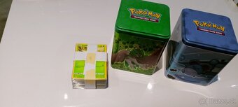 Pokémon sety - karty + plechovky - 5
