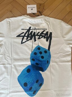 Panske tricko Stussy blue - 5