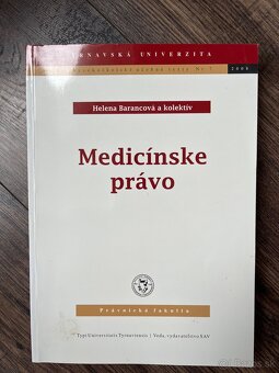 Právo, lekárska, právna literatúra knihy - 5