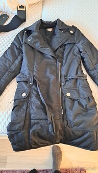 Damska cierna jarná bunda - 5