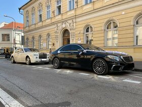 Prenájom svadobného auta Mercedes triedy S 2018 - 5