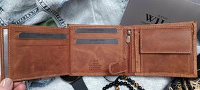 Pánska kožená peňaženka Wild - 5