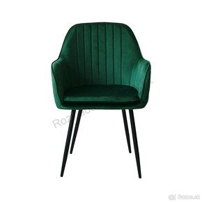 moderné zamatové stoličky Queen Velvet - VÝPREDAJ - 5