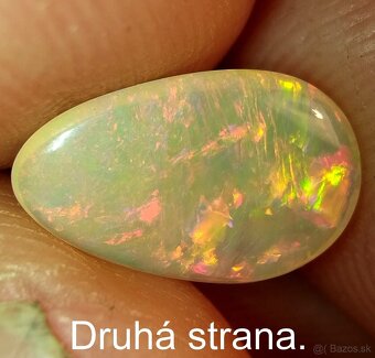 Drahý opál 1,25ct slza WELO ETIOPIA - 5