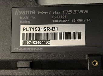 Dotykovy monitor iiyama T1531SR-B6 15" - 5
