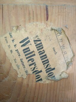 Starožitná skriňa z masivu - 5