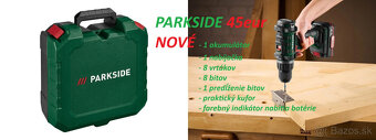 Aku vŕtací skrutkovač Parkside, Záložky, Voucher, Obaly - 5