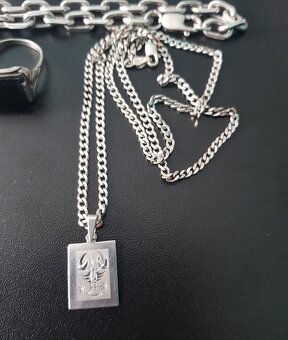 Strieborny mix sperkov - 5