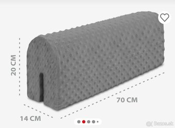 Ochrana okraja postele pre detské postele 70 cm - 5
