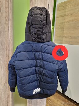 Detska zimna bunda 104 - 5