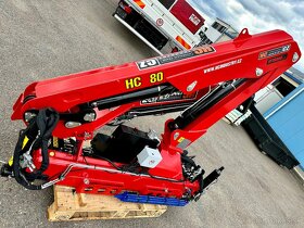 Hydraulický jeřáb HC 80 nový se zárukou, 3 hydr. výsuvy - 5