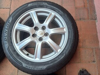 Hlinikove disky Subaru- 6 1/2Jx16-ET-55-5x100 - 5