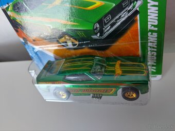 Hot wheels Ford Mustang funny car STH a TH - 5