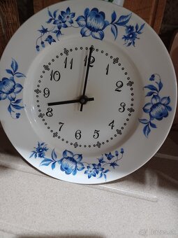 Predám staré cínové lyžice taniere porcelánové hodiny obrazy - 5