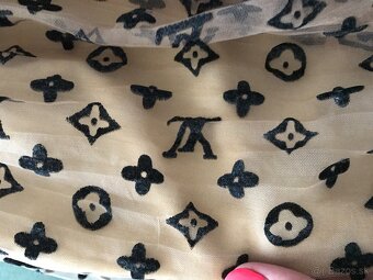 LOUIS VUITTON monogram luxusna sukna S/M made in italy - 5