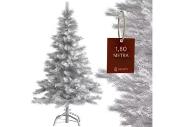 Umelý vianočný stromček 140 až 240 cm - biely, zelený - 5
