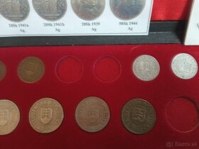 Rozpracované zbierka mincí Slovenského štátu - 5