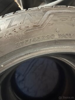 Predam letne pneu Bridgestone 274/45 a 305/40 R20 Runflat. - 5