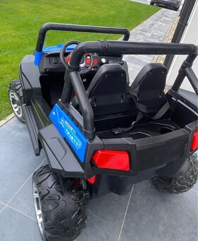Detské elektricé autíčko RSX Modré 4x4 - 5