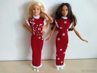 Oblečenie šaty na bábiky Barbie Ken deti Rainbow high LOL - 5