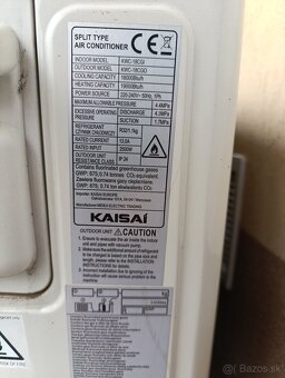 Predám klimatizáciu KAISAI - 5