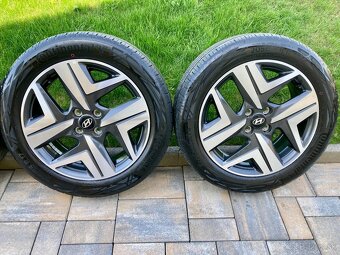 Letná sada org HYUNDAI 4x100 54,1mm 6,5J ET50 205/55 R17 - 5