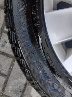 Ptedam 4 kusi zimne obutie 225/50 R17 5x112 R17 original vw - 5