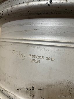 1x disk originál Audi 5x112 R17 - 5
