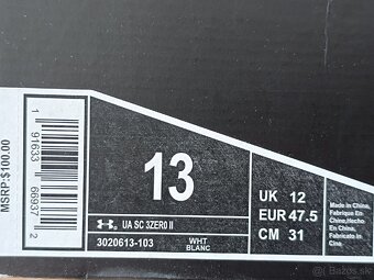 Under armour, športové 47.5 eur - 5