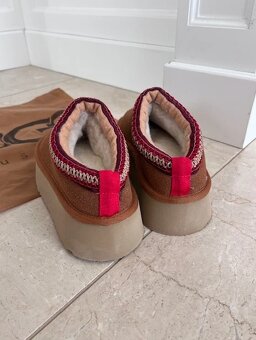 Ugg tazz platform camel čizmy zimné hrubo zateplené - 5