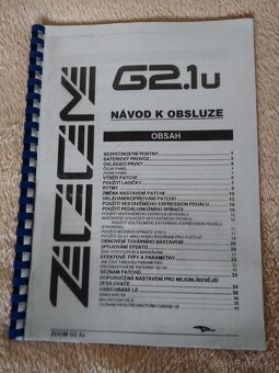 Predam multiefekt ZOOM G2.1u. - 5