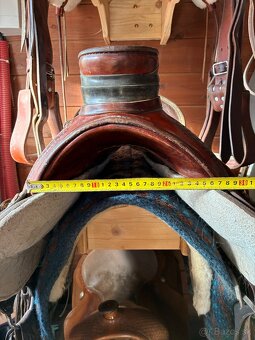 Westernové sedlo Wade (extra široké) - 5