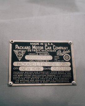 PACKARD TOURING EIGHT 1938 - 5