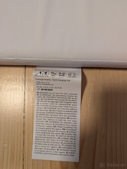 Prebaľovací pult - 5
