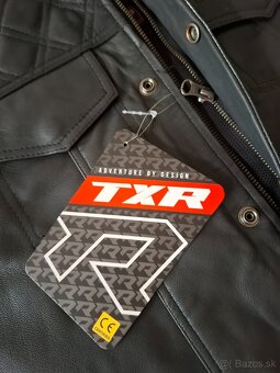 Kožená vesta na motorku TXR Sniper. 2xl. - 5