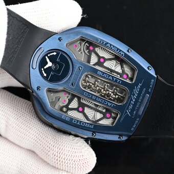 Pánske hodinky Jacob Bugatti Chiron Tourbillon - 5
