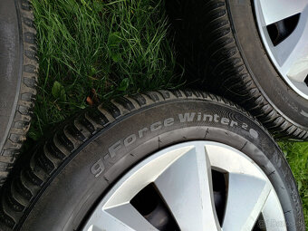 PREDÁM 4X DISKY 5X112 R16 PLUS ZIMNÉ PNEU. 205/55 R16 - 5