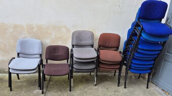 Konferenční/Kancelářské židle – Větší množství, různé barvy - 5